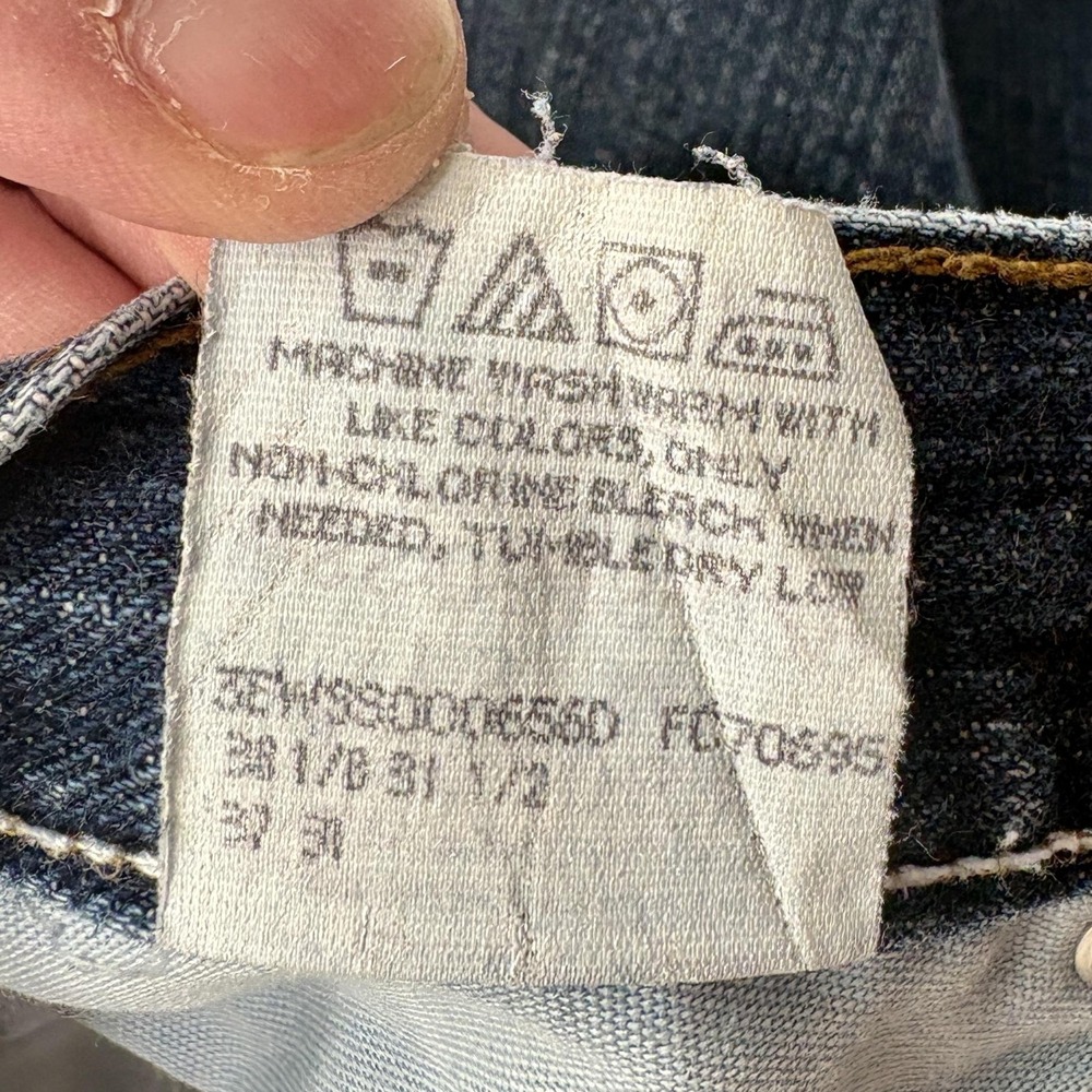 Riders Jeans Womens 18 Blue Denim‎ Straight Leg 5 Pocket 100% Cotton Made USA - Picture 12 of 13